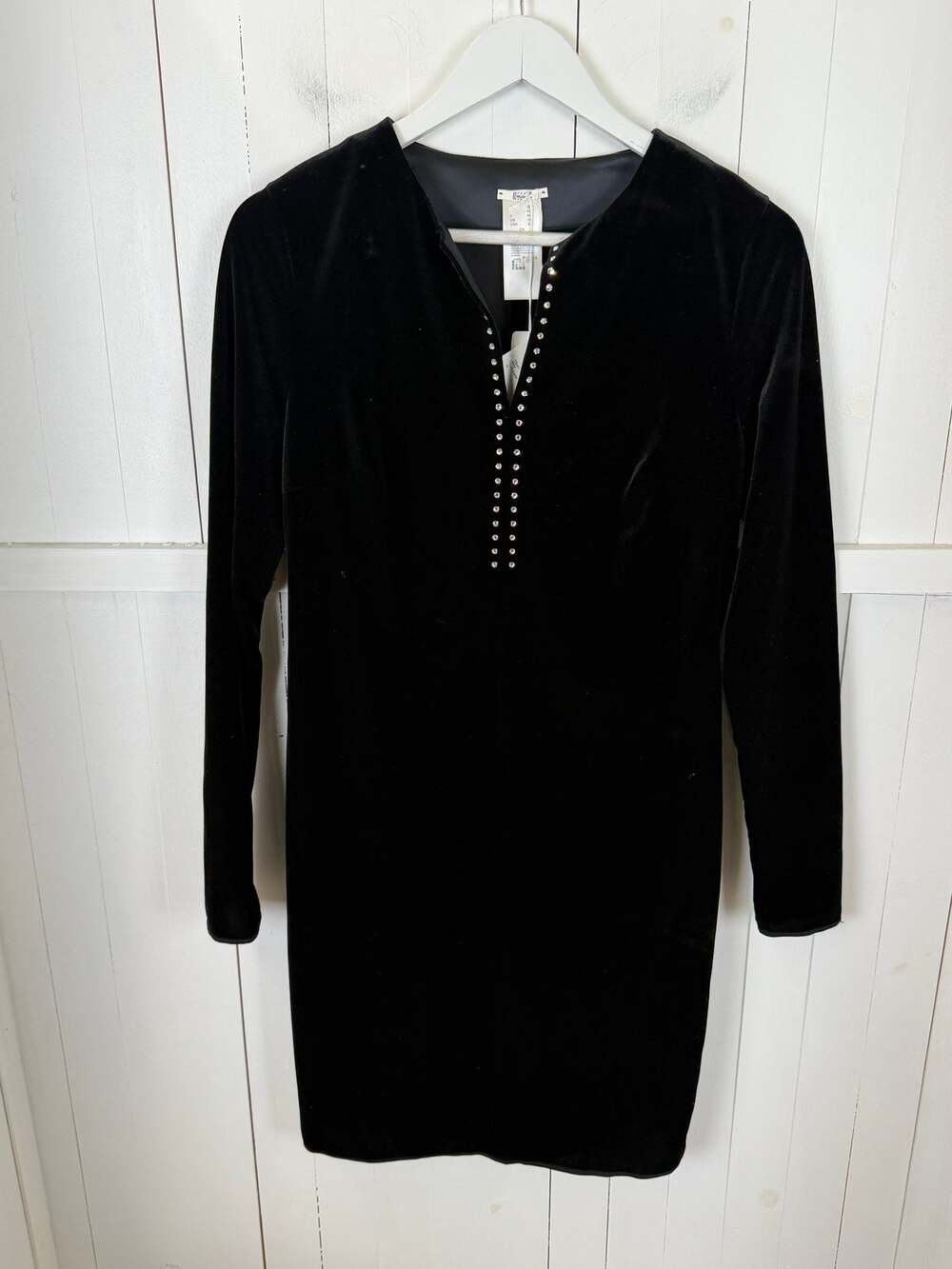 Wolford Black Knee Length Dress Size 8 NWT